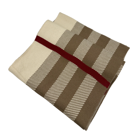 Esarfa barbati Cashmere CESARE, Maro/ Bej, 30x190cm [2]