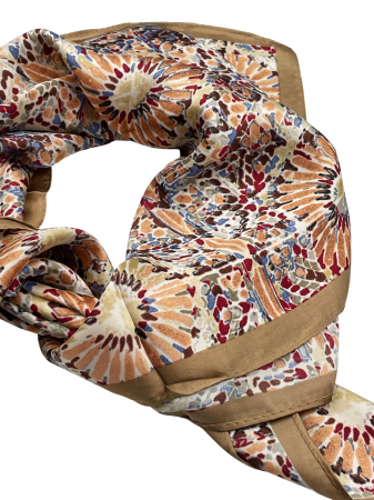 Esarfa satin ADELE, Maro, 70x70cm [1]