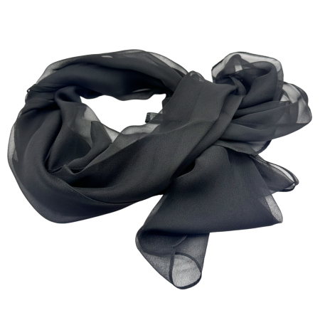 MODA & ACCESORII - Esarfa uni de vara JOLEEN neagra