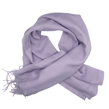 Esarfe Casmir & Vascoza & Manusi - Esarfa uni subtire CASHMERE EMILY, Mov, 70x180cm