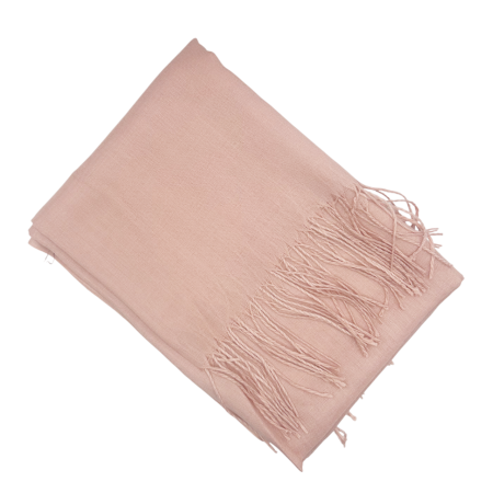 Esarfa uni subtire CASHMERE EMILY, Roz pal, 70x180cm [1]