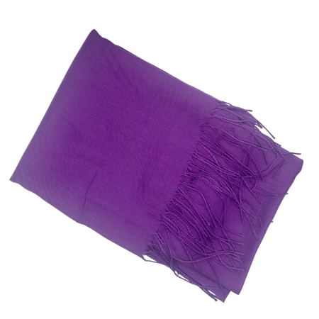 Esarfa uni subtire CASHMERE EMILY, Mov violet, 70x180cm [1]