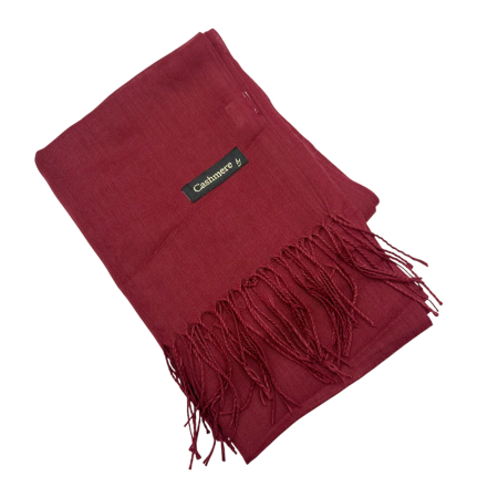 Esarfa uni subtire CASHMERE EMILY, Visiniu, 70x180cm [1]