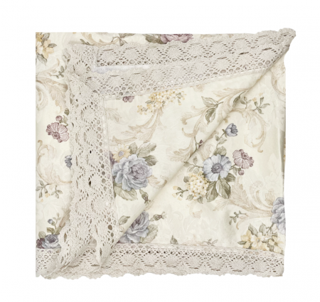 Fata de masa rotunda CELINE, 170cm, Brocart [3]