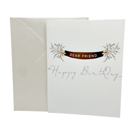 Felicitari, Pungi & Cutii Cadouri - Felicitare cu plic HAPPY BIRTHDAY MY FRIEND