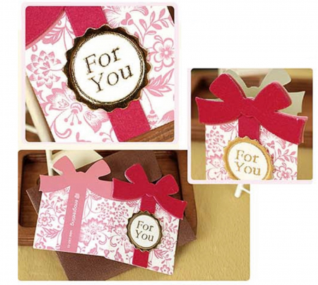 Felicitare cu plic FOR YOU, 5x6.5cm [4]