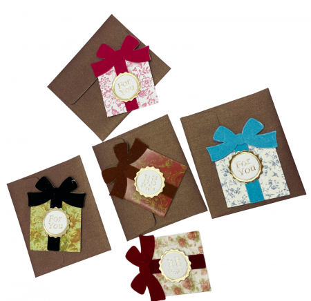 Felicitare cu plic FOR YOU, 5x6.5cm [5]