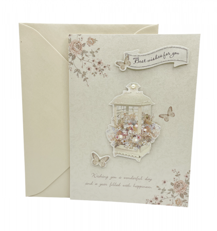 Felicitari, Pungi & Cutii Cadouri - Felicitare cu plic perlat BIRTHDAY JOY