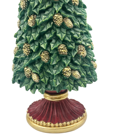 Figurină Brad de Crăciun verde cu Conuri aurii IMPERIALE [1]