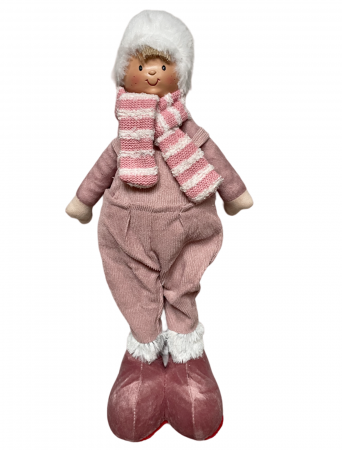 Figurina Craciun Inger NATALE, Roz, 35cm [2]