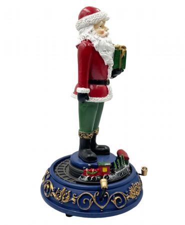 Mos Craciun muzical cu lumina LED MAGIC SANTA, 20cm [1]