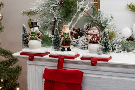 Suport Sosete Craciun, Om de zapada JOLLY, 14cm [2]