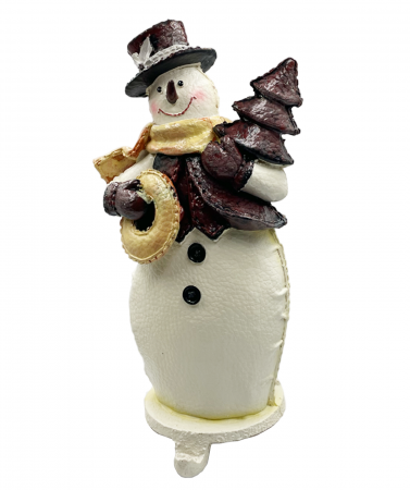 FIGURINE & PLUSURI - Suport Sosete Craciun, Om de zapada HOPE, 24cm
