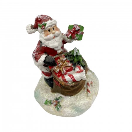 Figurina Mos Craciun FUNNY, 6cm [1]