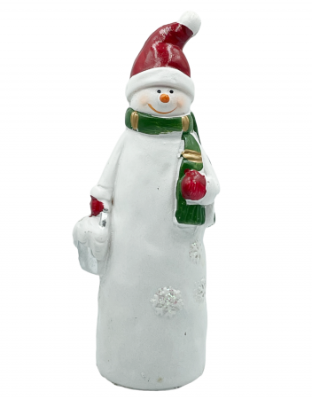 FIGURINE & PLUSURI - Figurina Craciun Om de Zapada SMILEY, 16cm