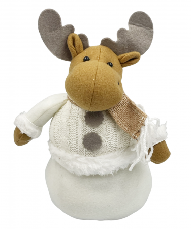 Figurina Ren cu cutie cadouri SURPRISE, 10x30cm