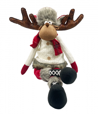 FIGURINE & PLUSURI - Figurina Craciun Ren RUDOLPH, 40cm
