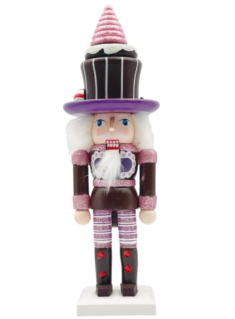 FIGURINE SPARGATORUL DE NUCI - Figurina Craciun - Spargatorul de Nuci SWEET CAKE, 25cm