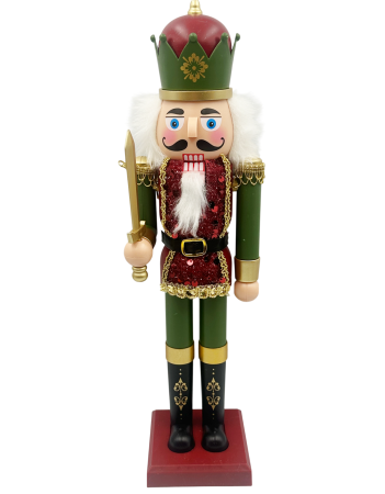 De Craciun - Figurina Craciun - Spargatorul de Nuci cu sabie ROYAL