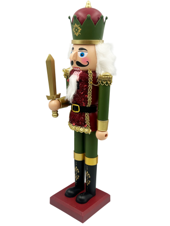 Figurina Craciun - Spargatorul de Nuci cu sabie ROYAL [1]