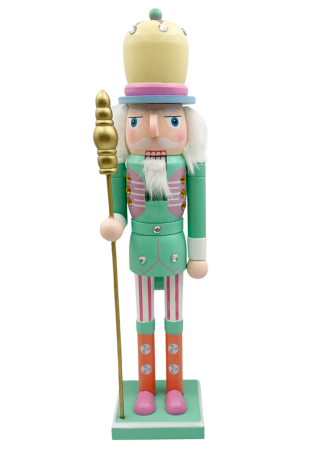 FIGURINE SPARGATORUL DE NUCI - Figurina Craciun - Spargatorul de Nuci cu sceptru CANDYMAN