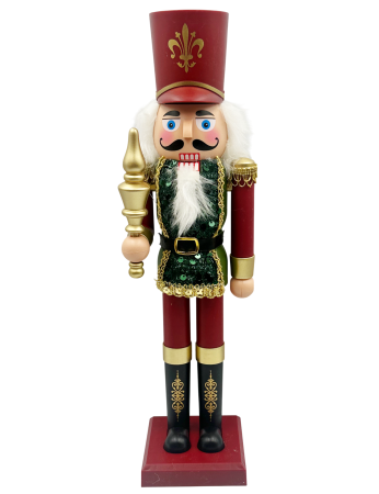 De Craciun - Figurina Craciun - Spargatorul de Nuci cu sceptru ROYAL