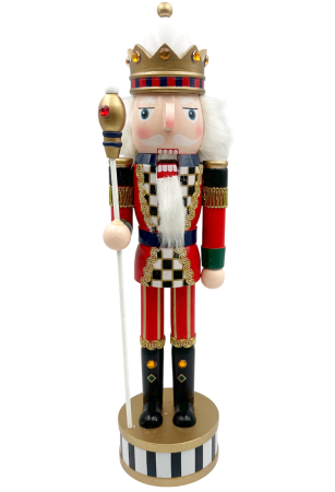 CRACIUN MAGIC - Figurina Craciun - Spargatorul de Nuci DUKE, Auriu, 38cm