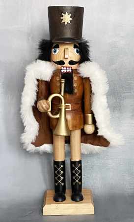Figurina Craciun - Spargatorul de Nuci KARL, Maro, 35cm [2]