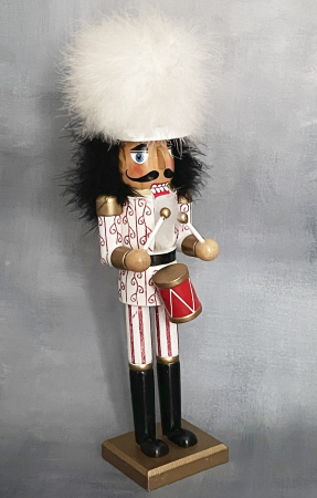 Figurina Craciun - Spargatorul de Nuci LEOPOLD, Maro, 38cm [2]