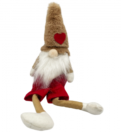 FIGURINE & PLUSURI - Figurina Craciun Spiridus MISTY, Maro, 20cm