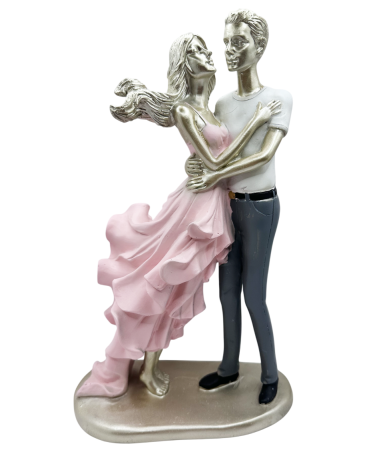 DECORATIUNI - Figurină romantică cuplu elegant