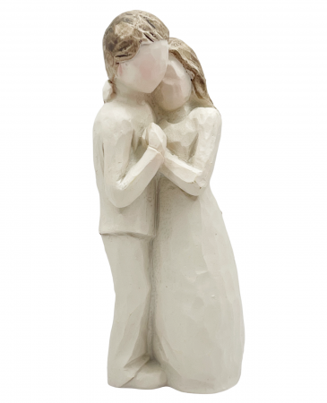 Figurina cuplu LOVERS, Bej, 9cm [1]