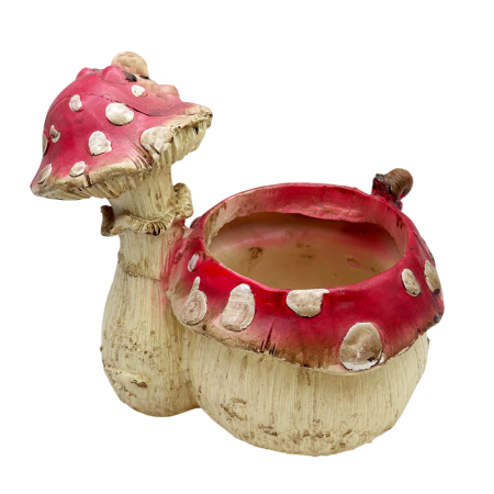 Figurină Decorativă cu Bol – Ciuperca Rosie MUSHY [2]