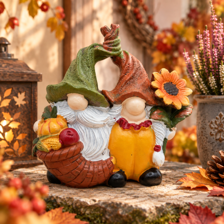 Figurina decorativa de toamna AUTUMN GNOMES [2]