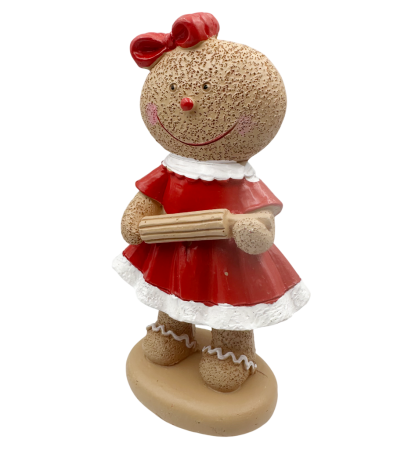 Figurină Fetiță Turtă Dulce cu Rochita Rosie JOLLY [1]