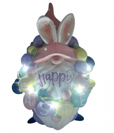 Decor Paste Iepure cu leduri EASTER, 27cm [1]