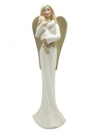 Figurine & Statuete - Figurina Inger cu Copil in brate GODMOTHER, 20cm