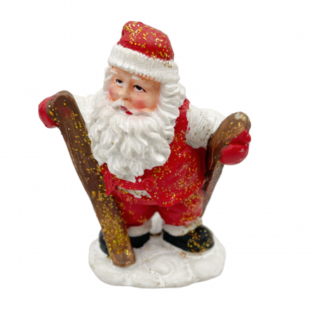 Figurina Mos Craciun SKIER, 7x9cm [1]