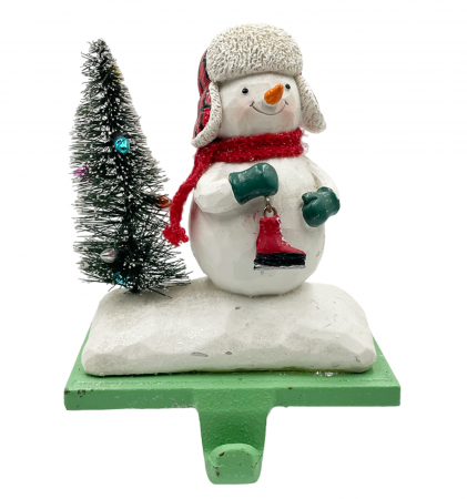 FIGURINE & PLUSURI - Suport Sosete Craciun, Om de zapada JOLLY, 14cm