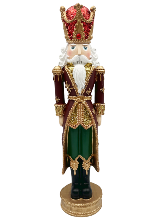 FIGURINE & PLUSURI - Figurină Spargatorul de Nuci rosu cu coroana IMPERIALE