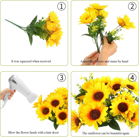 Floarea Soarelui artificiala TORY, 30cm [2]