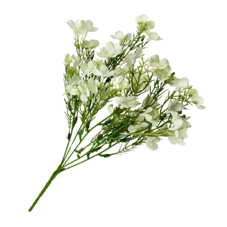 Flori artificiale ADELINE, Alb, 25cm [1]