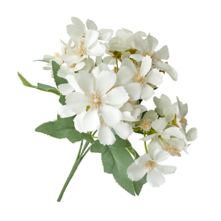Flori artificiale NATALIE, Alb, 30cm [1]
