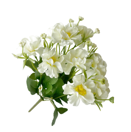 Flori artificiale LOUISE, Alb, 25cm [2]