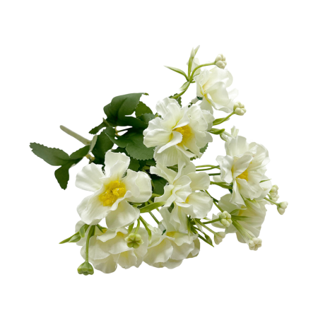 Flori artificiale LOUISE, Alb, 25cm [1]