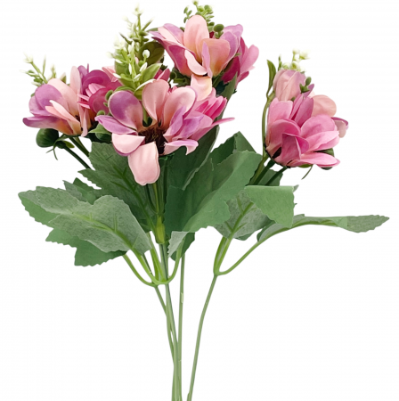 Flori Artificiale - Flori artificiale SYLVIA, Roz, 30cm