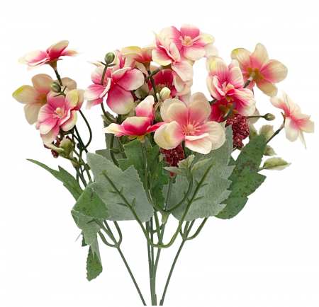 Flori artificiale SONYA, Roz galbui, 30cm [3]