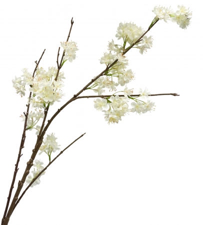 Flori artificiale CHERRYL, Alb, 100cm [2]