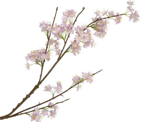 Flori Artificiale - Ramura cu flori artificiale CHERRYL, Lila, 100cm