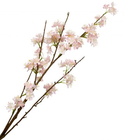 Ramura cu flori artificiale CHERRYL, Roz, 100cm [3]
